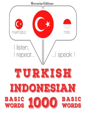 cover image of Türkçe--Endonezya dili
